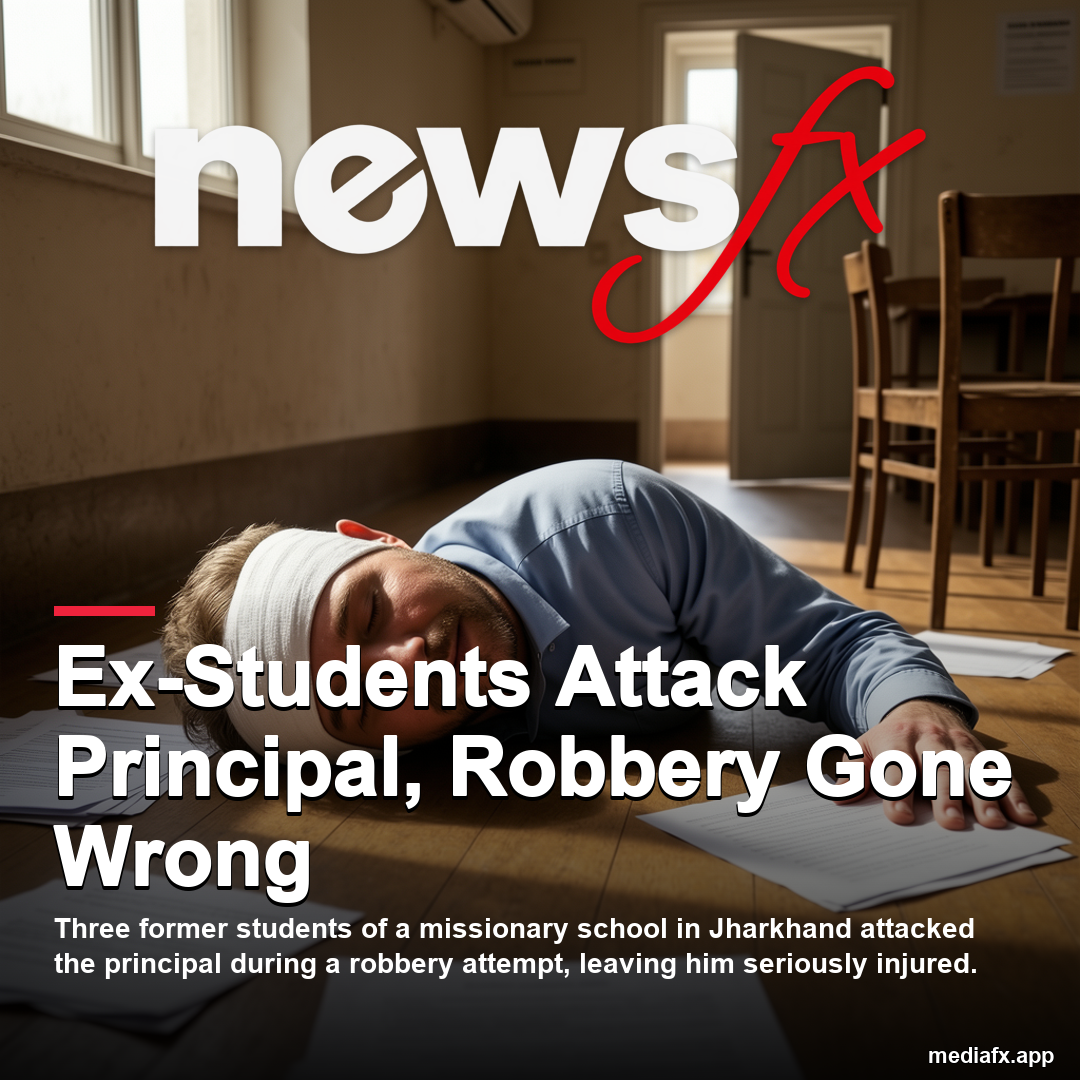 Three Former Students Arrested After Attacking Missionary School Principal in Jharkhand