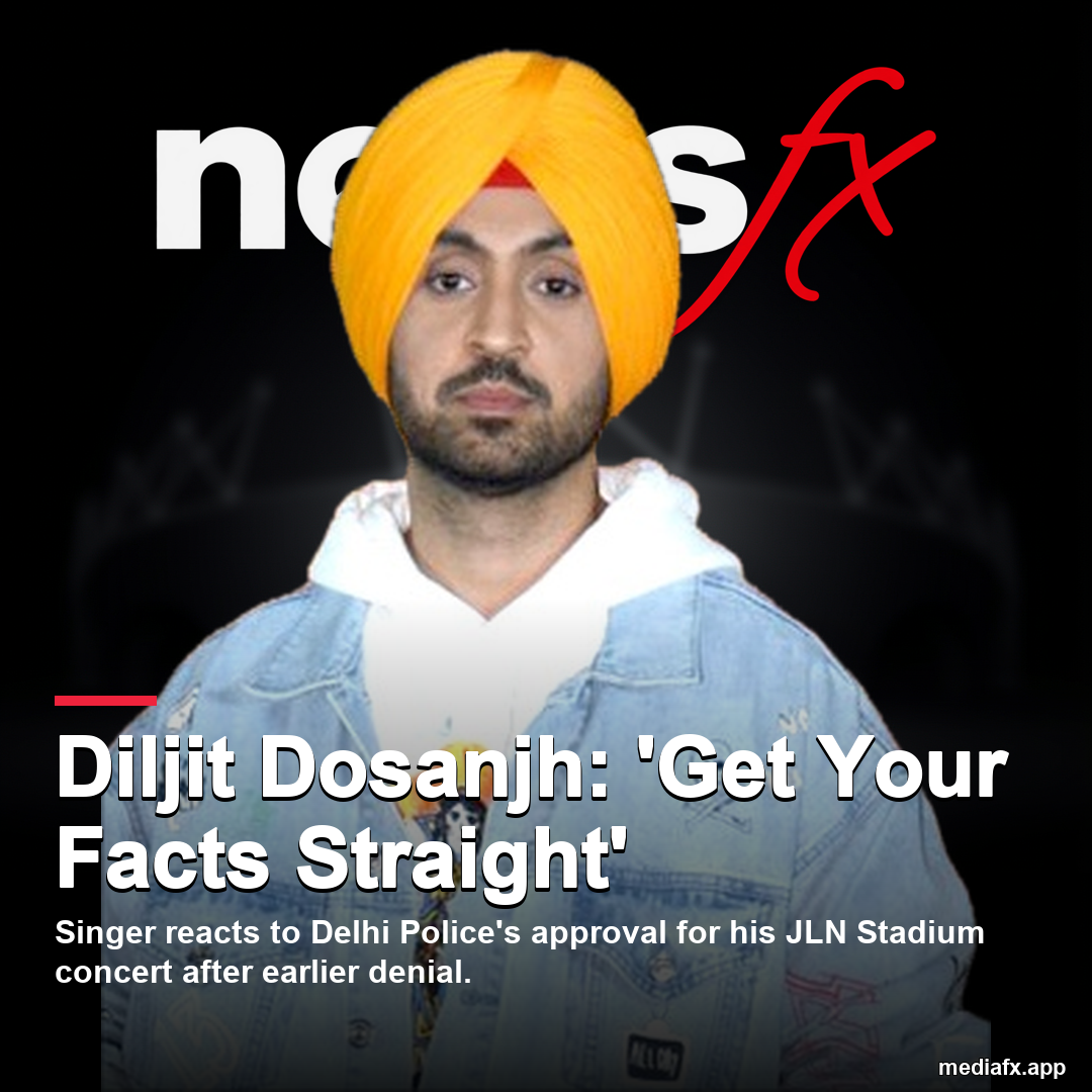 Diljit Dosanjh's Delhi Concert Gets Police Approval After Security Talks