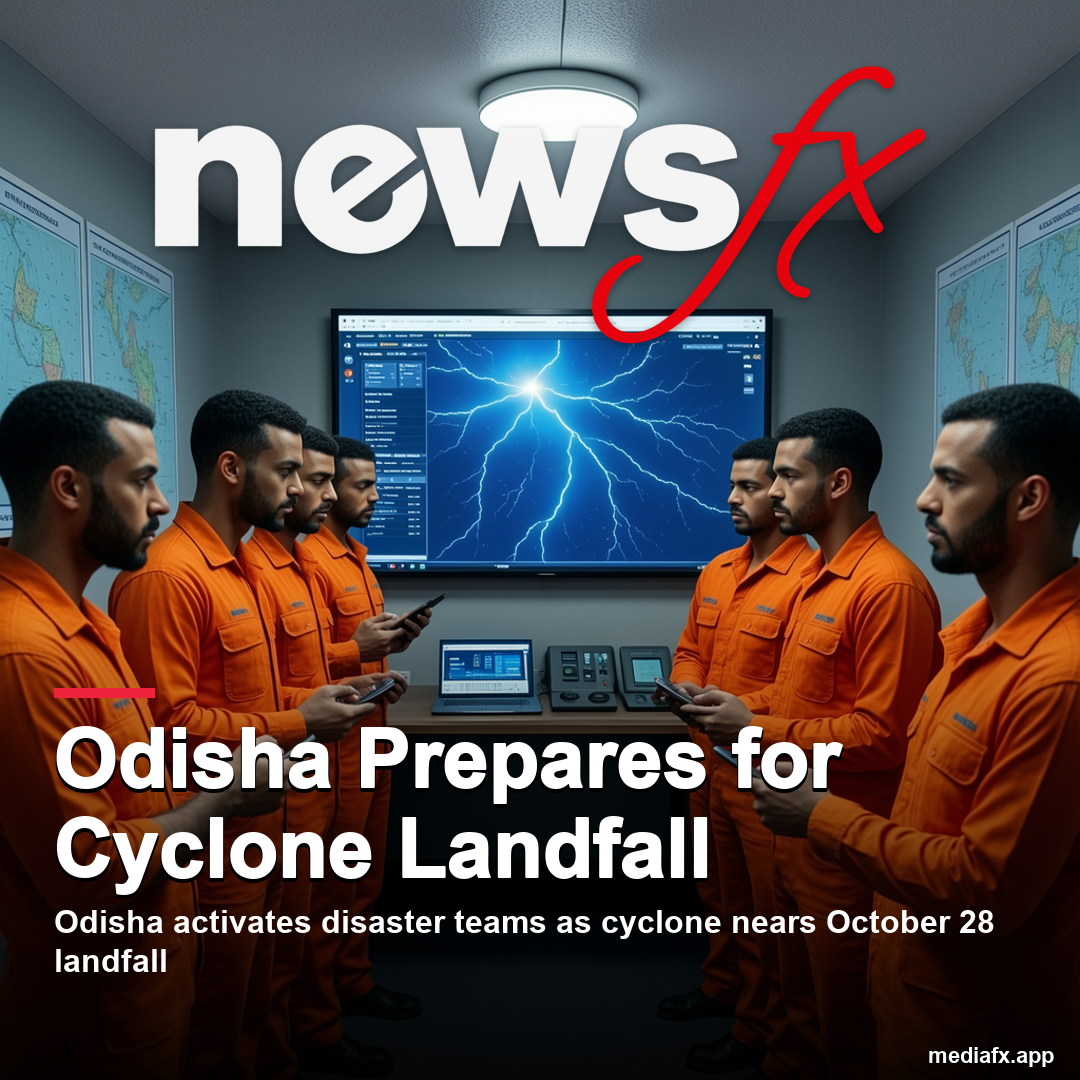 Odisha Prepares for Cyclone as Storm Nears Landfall