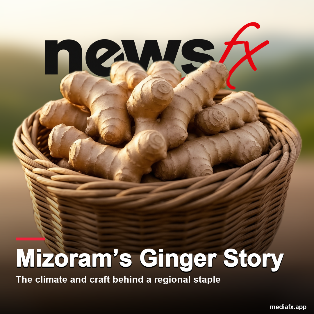 Mizoram Crowned as India's Ginger Capital