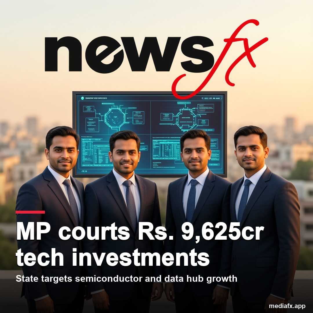 Madhya Pradesh Eyes Rs 9,625 Crore in Tech Investments with Data Centres and Lithium Cells