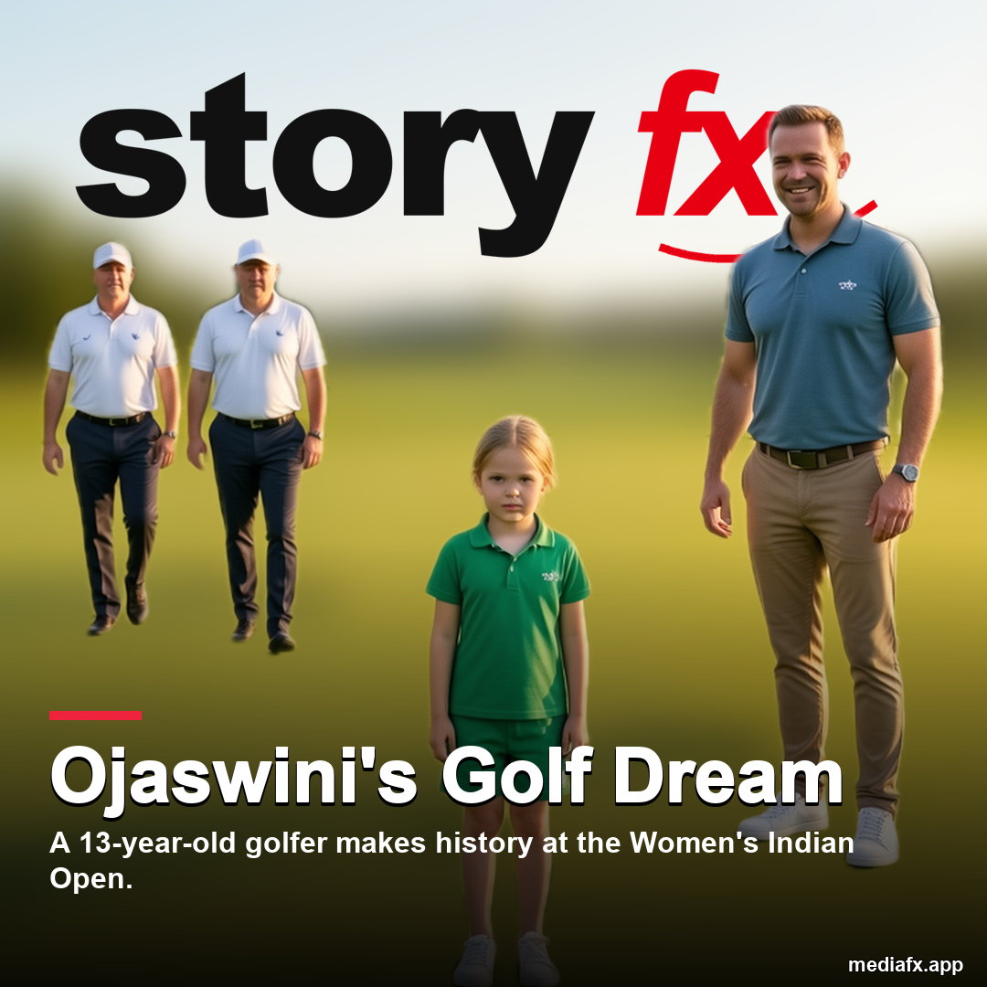The Young Golfer and the Magical Tee