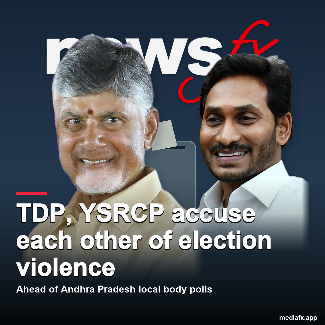 TDP, YSRCP Clash Over Alleged Election Violence Ahead of Local Body Polls