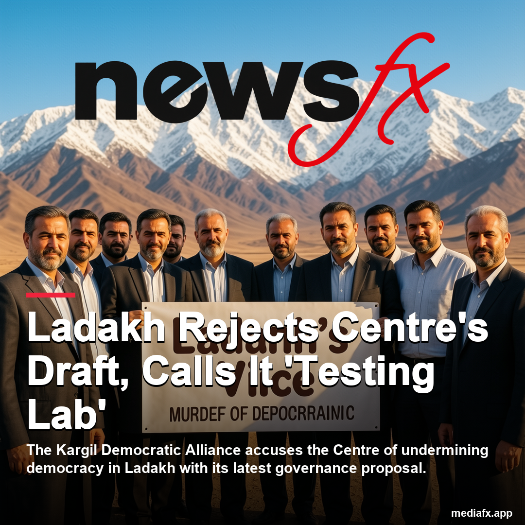 Ladakh Body Rejects Centre's Draft, Calls It 'Empty' and 'Testing Lab'